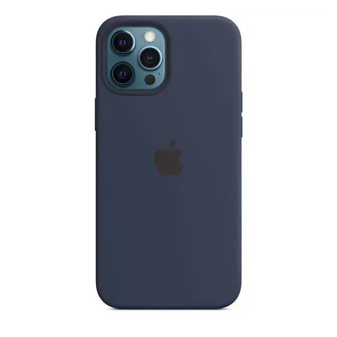 Silikon Classic Case Hülle iPhone 14 Pro Max dunkelblau