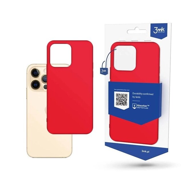 3mk Matt Hülle iPhone 13 rot