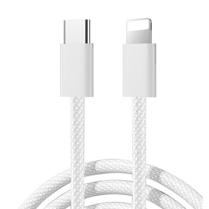 Joyroom Ladekabel 30W USB-C auf Lightning 1m weiss