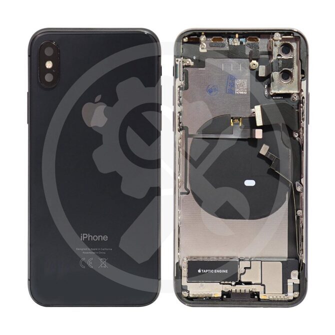 iPhone X Backcover/Gehäuse (OEM) space grau
