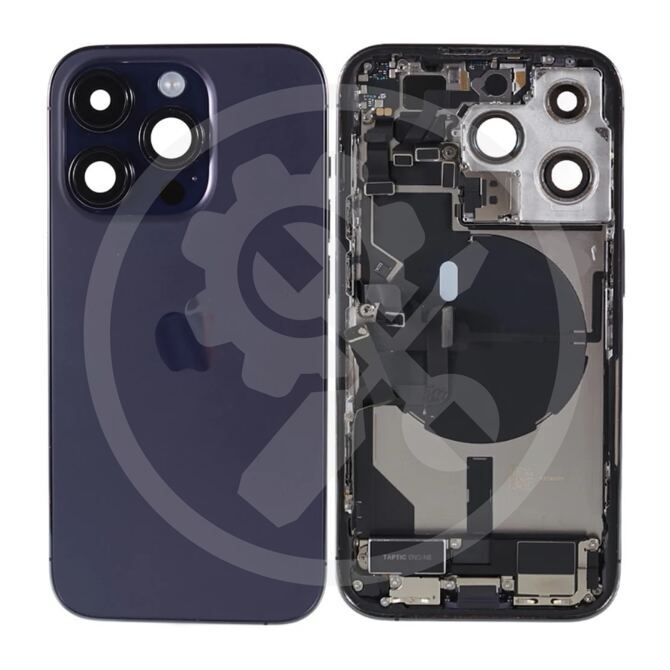 iPhone 14 Pro Backcover/Gehäuse (OEM) dunkellila