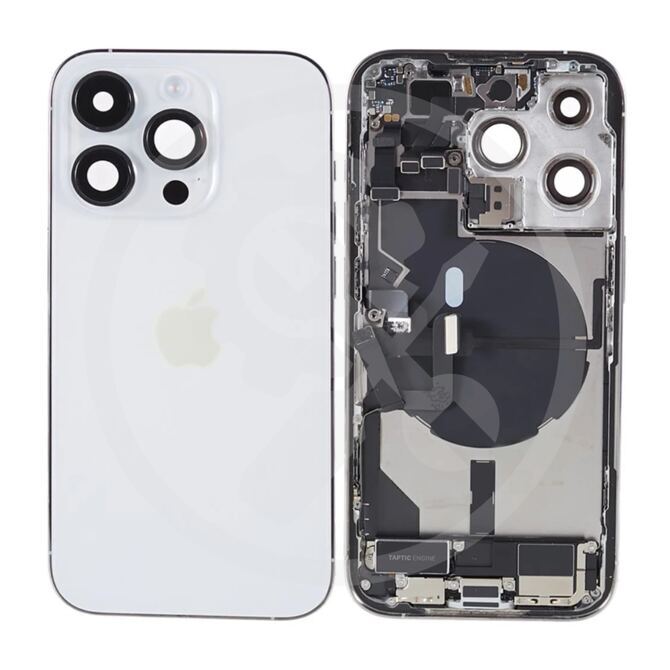 iPhone 14 Pro Backcover/Gehäuse (OEM) silber