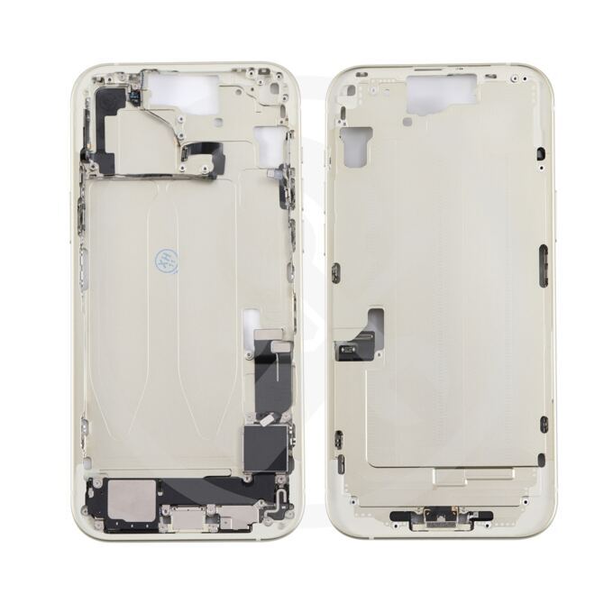 iPhone 15 Plus Mittelrahmen vormontiert (OEM) gelb