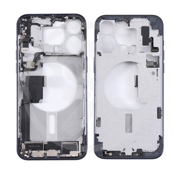 iPhone 15 Pro Max Mittelrahmen vormontiert (OEM) Titan blau