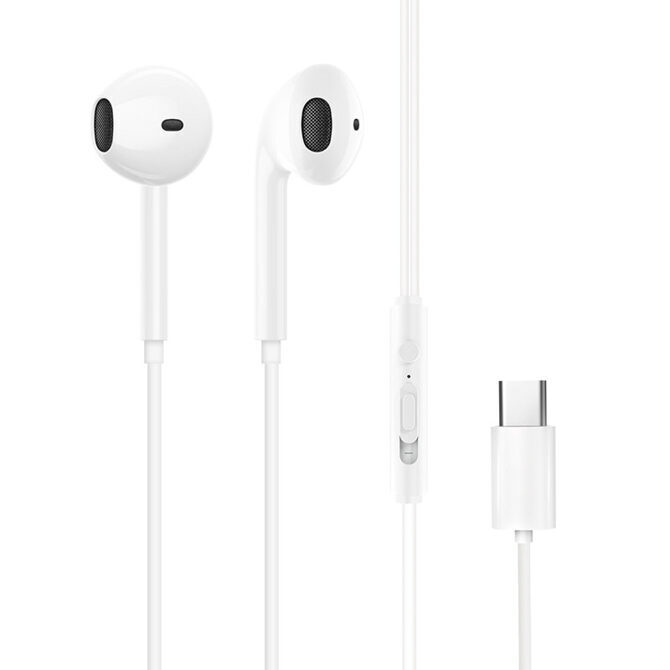 Dudao In-Ear-Kopfhörer mit USB-C weiss