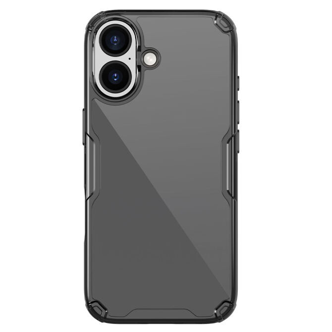 Nillkin Nature TPU Pro Hülle iPhone 17 transparent-schwarz