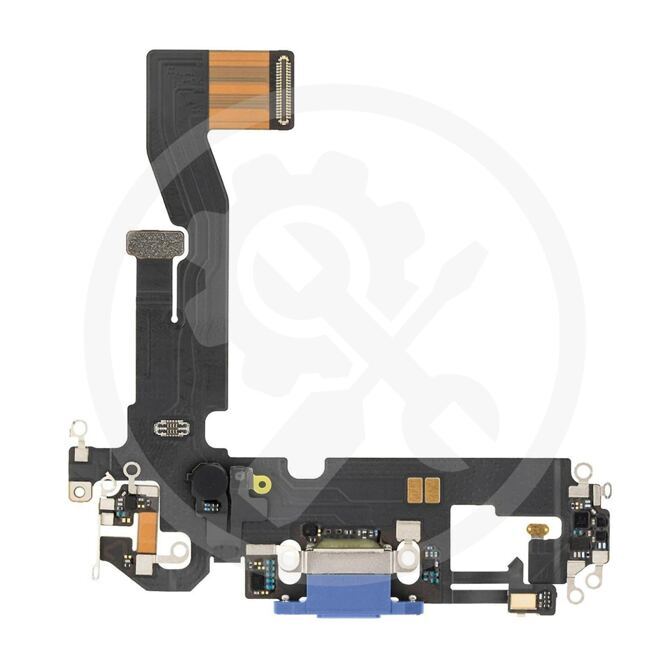 iPhone 12 / 12 Pro Ladebuchse (OEM) blau / pazifikblau