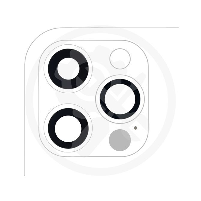 iPhone 12 Pro Max Kameraglas-Set (OEM)