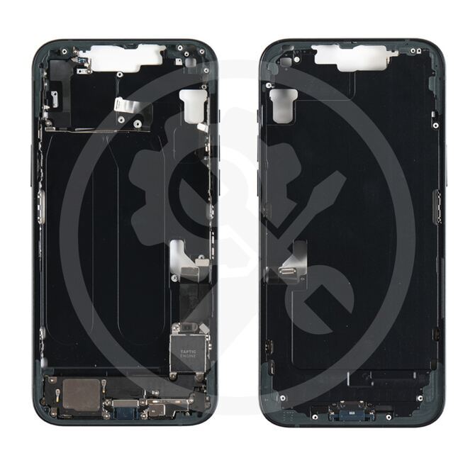 iPhone 14 Plus Mittelrahmen vormontiert (OEM) mitternacht