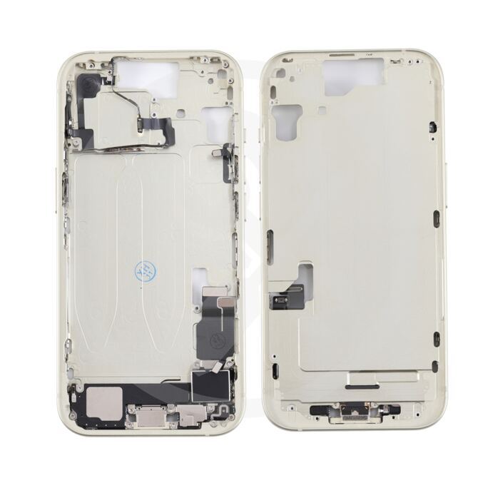 iPhone 15 Mittelrahmen vormontiert (OEM) gelb