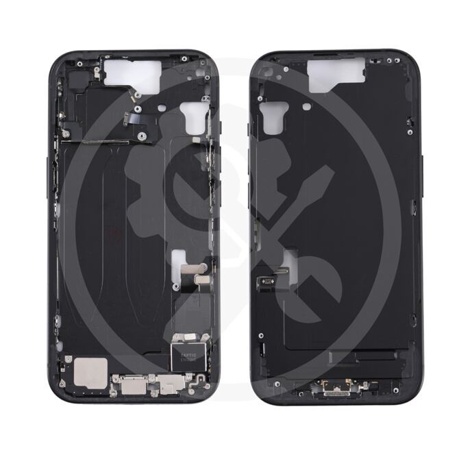 iPhone 15 Mittelrahmen vormontiert (OEM) schwarz