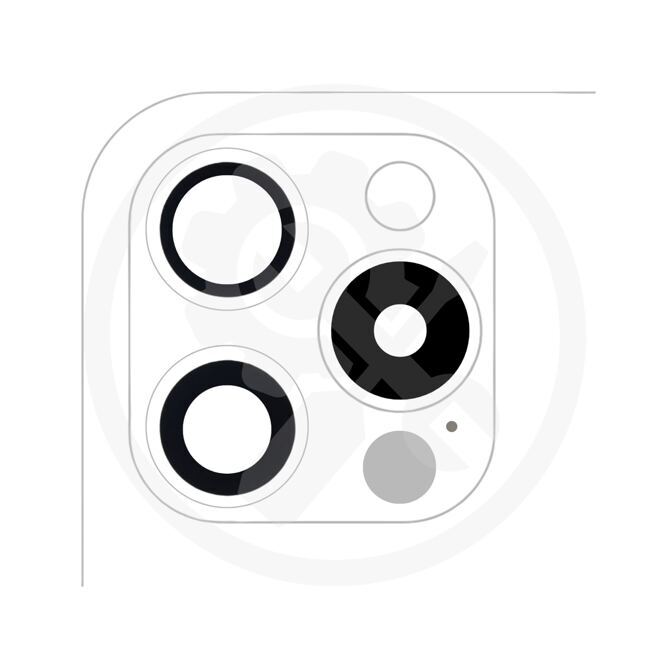 iPhone 15 Pro Kameraglas-Set (OEM)