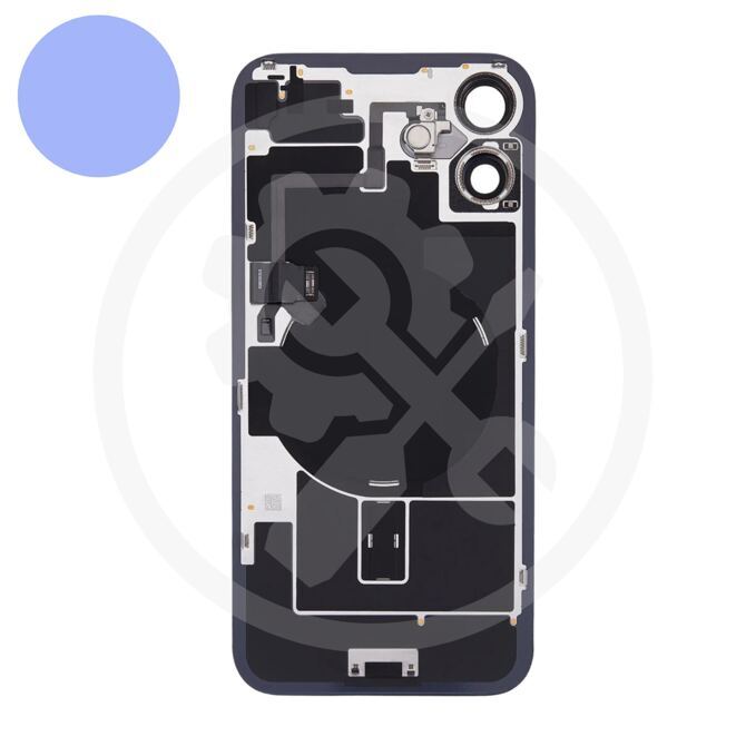 iPhone 16 Plus Rückglas (OEM) komplett ultramarin