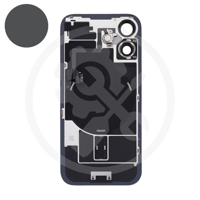 iPhone 16 Rückglas (OEM) komplett schwarz