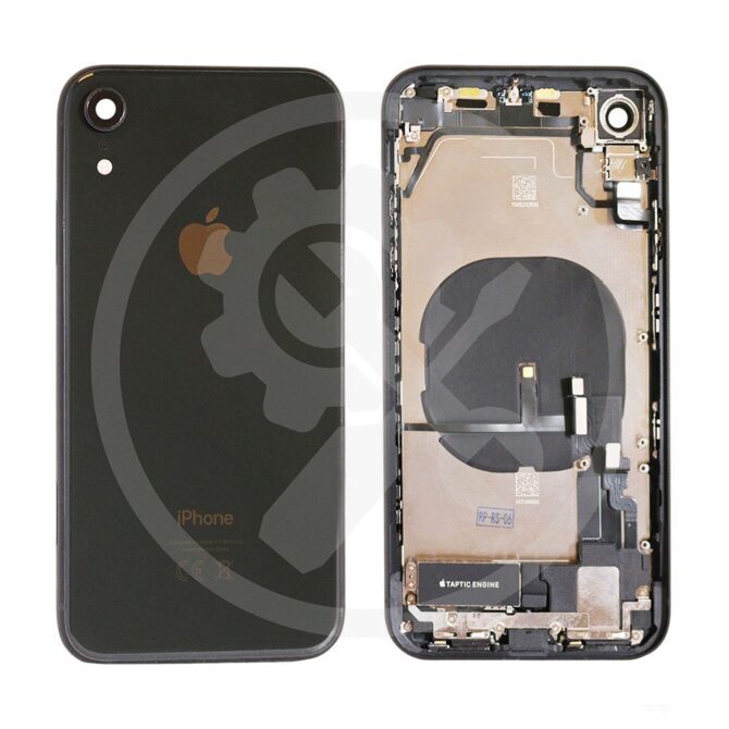 iPhone XR Backcover/Gehäuse (OEM) schwarz