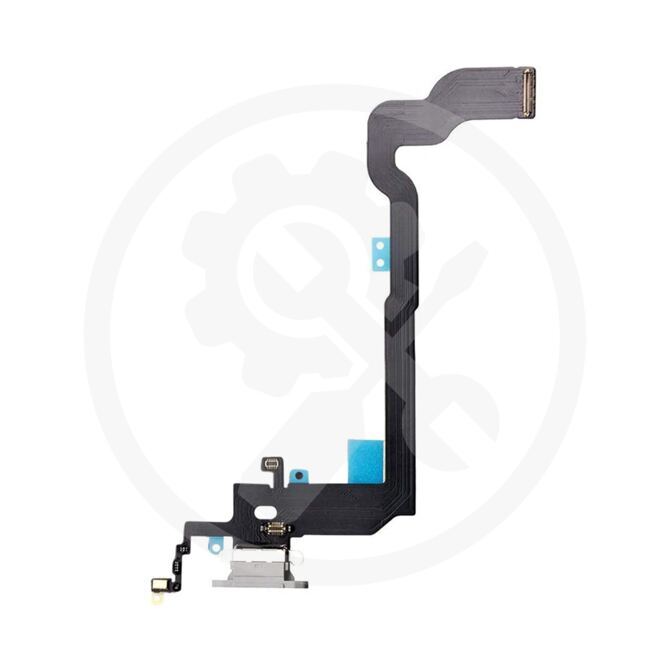 iPhone X Ladebuchse (OEM) silber