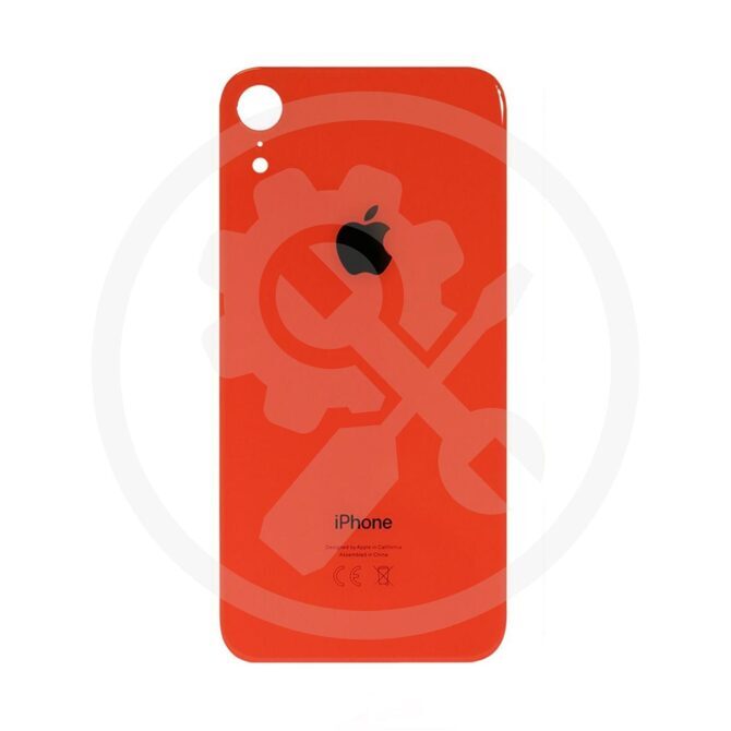 iPhone XR Rückglas (OEM) koralle