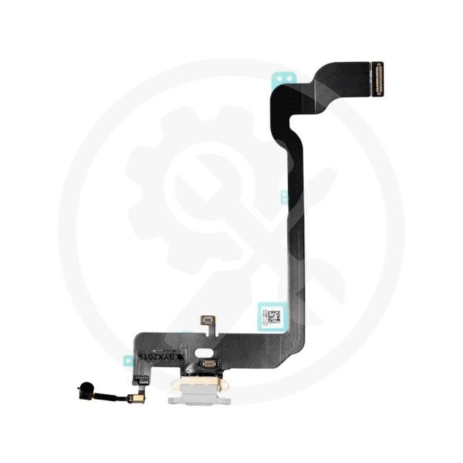 iPhone XS Ladebuchse (OEM) silber