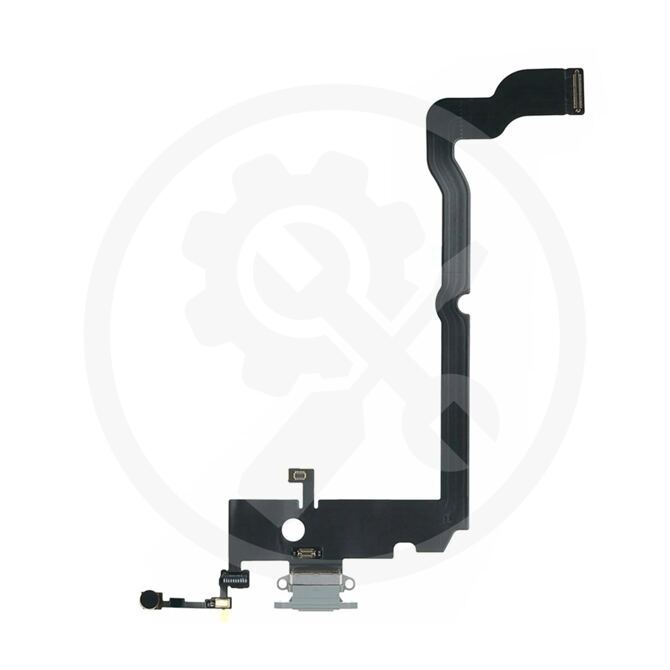 iPhone XS Max Ladebuchse (OEM) silber