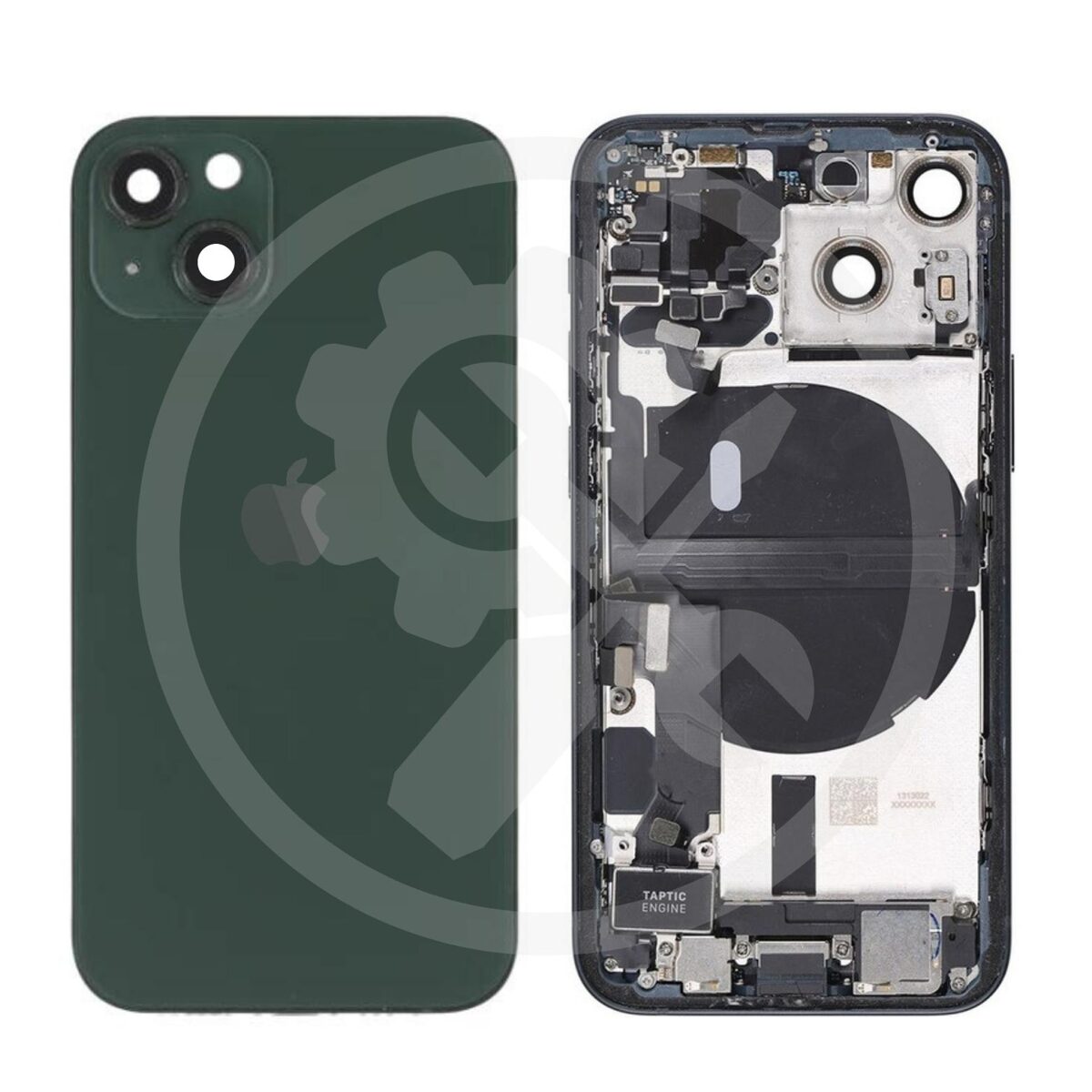 iPhone 13 mini Backcover/Gehäuse (OEM) grün
