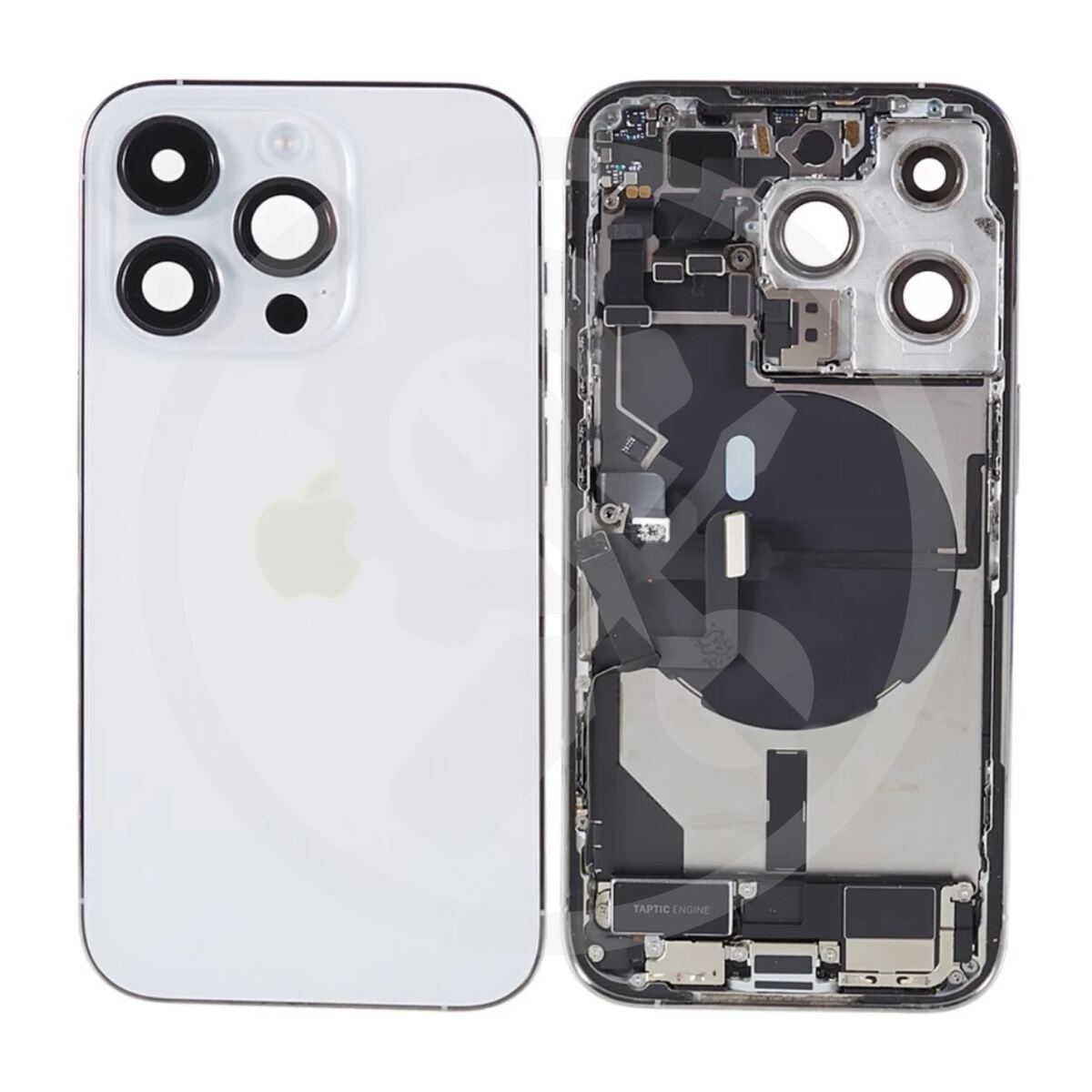 iPhone 14 Pro Backcover/Gehäuse (OEM) silber