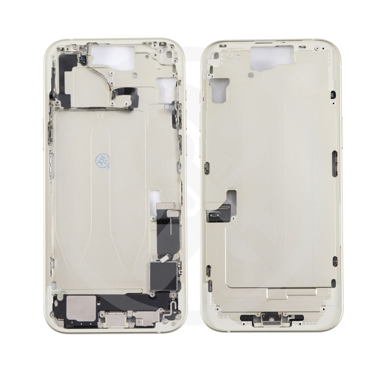 iPhone 15 Plus Mittelrahmen vormontiert (OEM) gelb