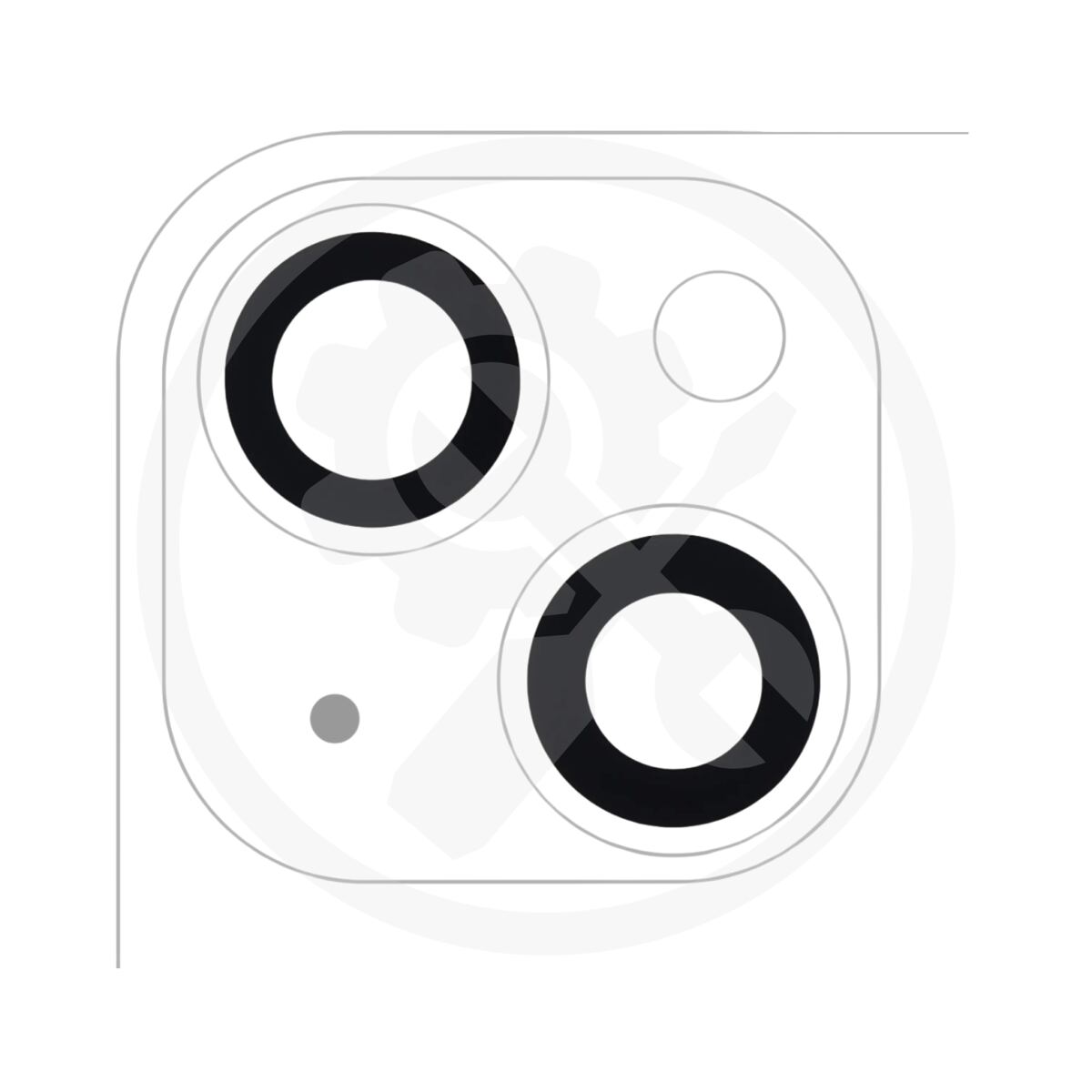 iPhone 13 / 13 mini Kameraglas-Set (OEM)