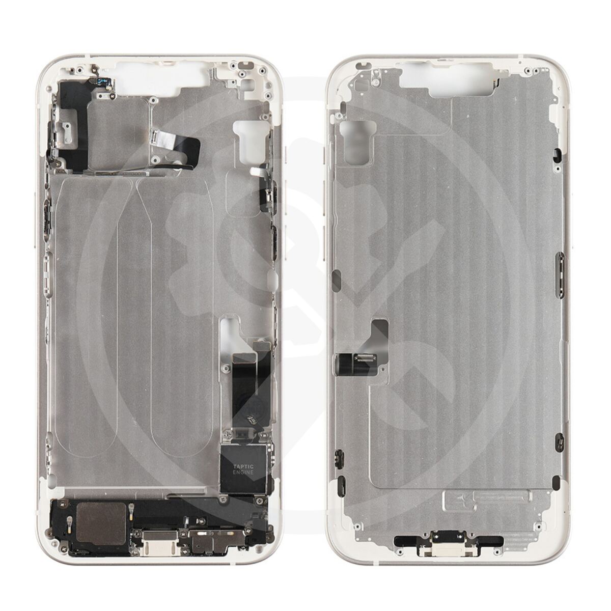 iPhone 14 Plus Mittelrahmen vormontiert (OEM) polarstern