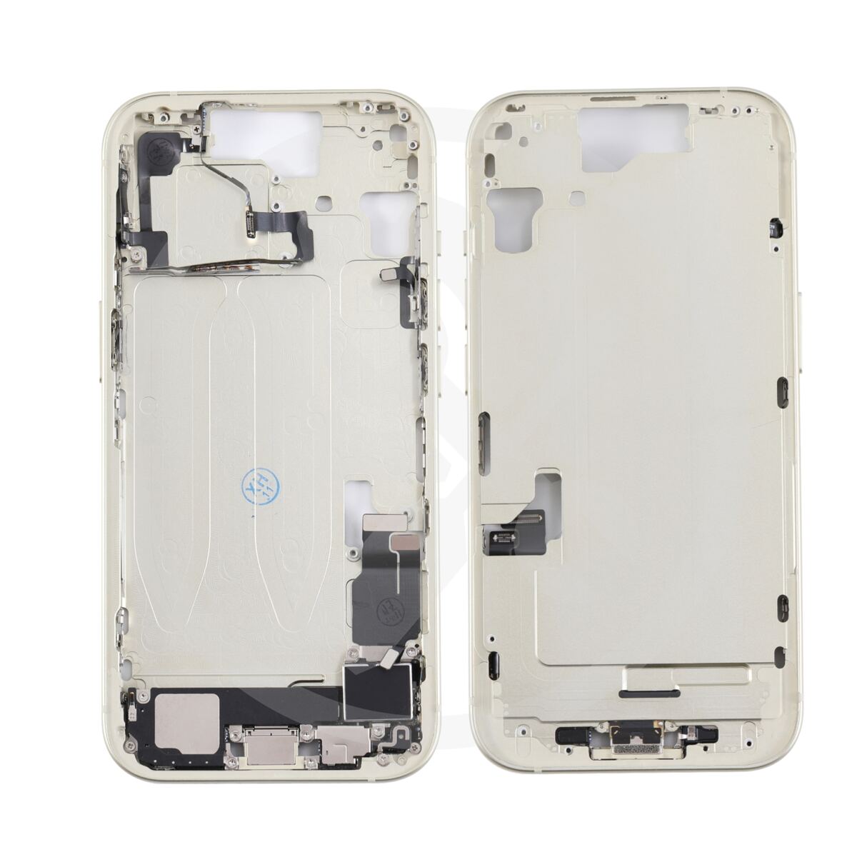 iPhone 15 Mittelrahmen vormontiert (OEM) gelb