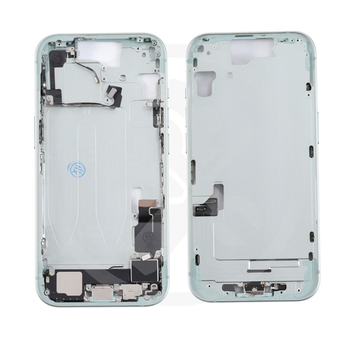 iPhone 15 Mittelrahmen vormontiert (OEM) grün