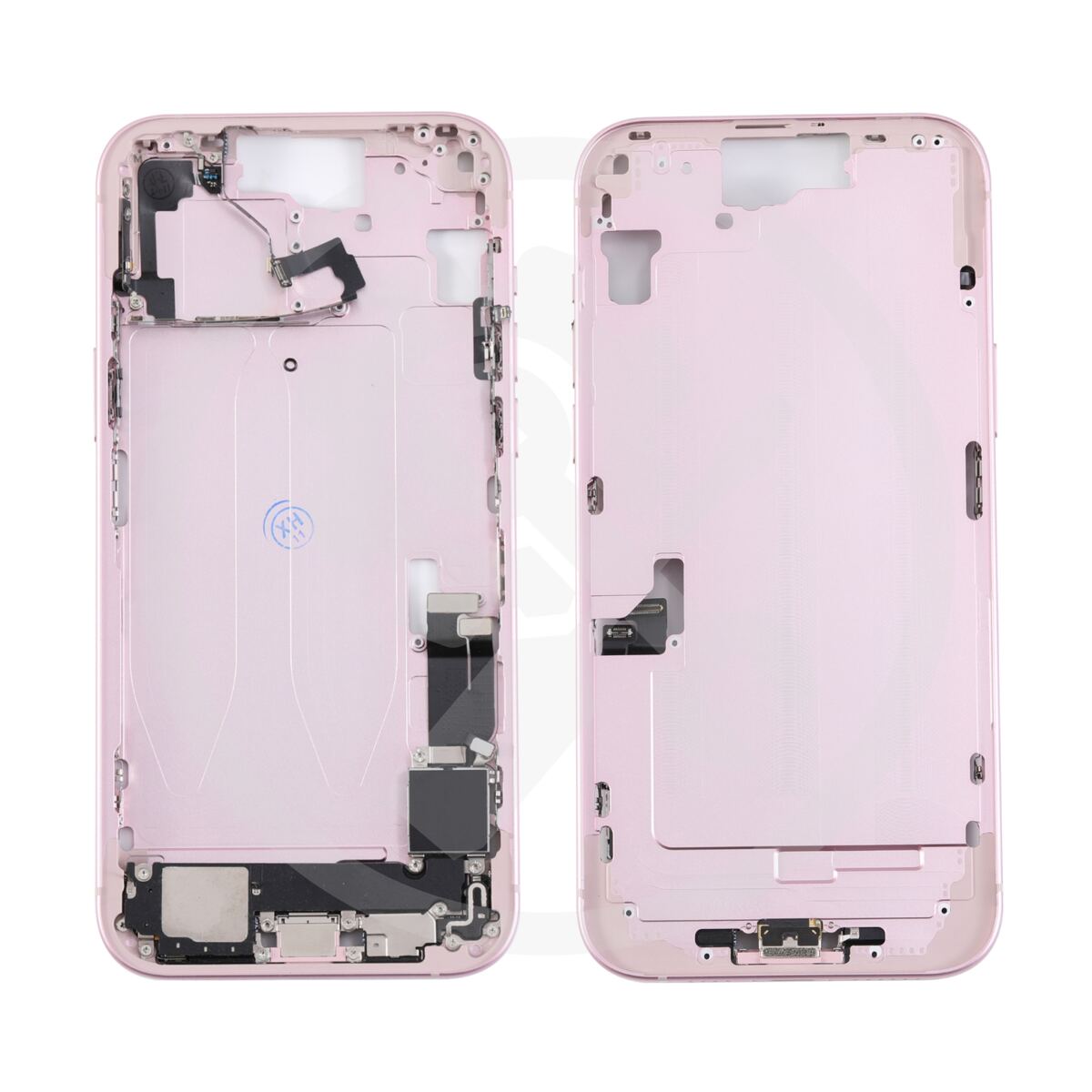 iPhone 15 Plus Mittelrahmen vormontiert (OEM) pink
