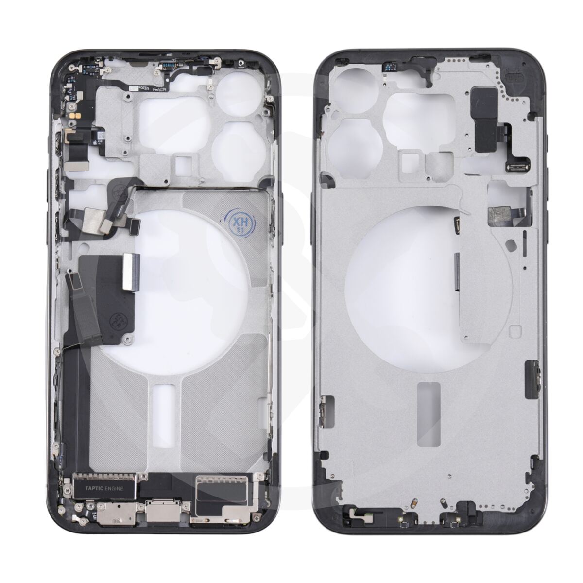 iPhone 15 Pro Max Mittelrahmen vormontiert (OEM) Titan schwarz