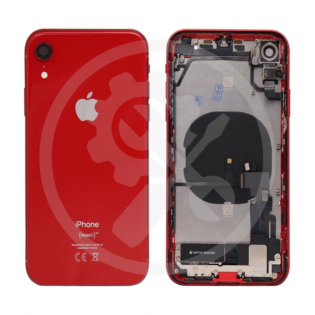 iPhone XR Backcover/Gehäuse (OEM) rot