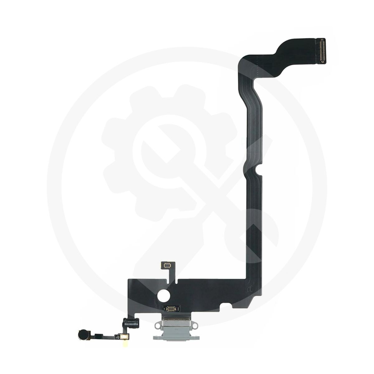 iPhone XS Max Ladebuchse (OEM) silber